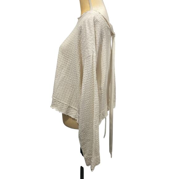 Free People Ivory Top Walking in Hueco New with tag Size Small - Picture 4 of 11